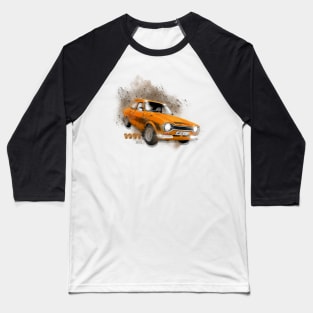 1971 Escort MK1 Rally Car Baseball T-Shirt